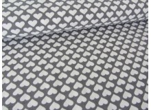 Jersey MiniHearts grau